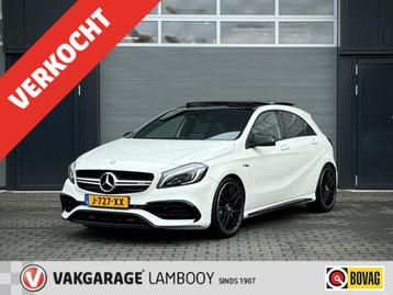 Mercedes-benz A-klasse 45 AMG 4MATIC 381PK|Pano|Leder|Carpla beschikbaar voor biedingen