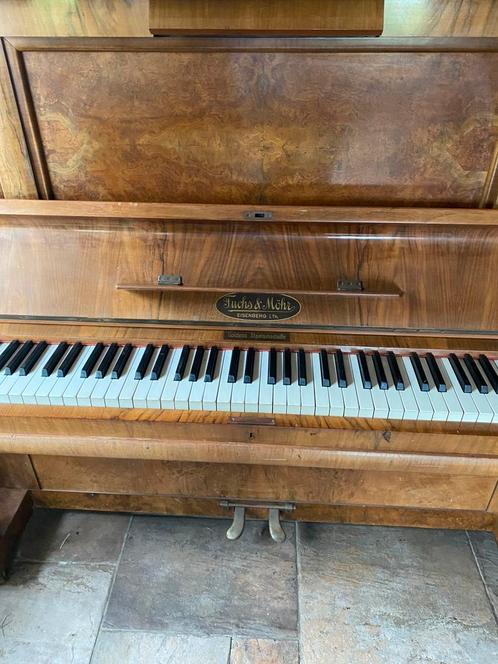 Concert piano van de studio Fuchs & Mohr, Muziek en Instrumenten, Piano's, Zo goed als nieuw, Piano, Bruin, Hoogglans, Ophalen of Verzenden