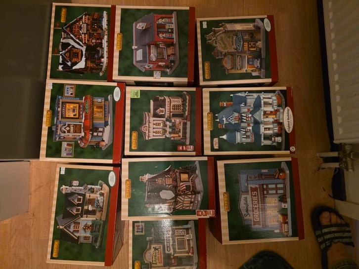 Compleet kerst dorp lemax, Diversen, Kerst, Zo goed als nieuw, Ophalen of Verzenden