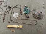 Lot vintage sieraden, Verzenden, Zilver