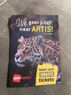 Artis Ticket 6x, Tickets en Kaartjes, Ticket of Toegangskaart
