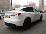 Tesla Model Y Long Range AWD 75 kWh, Auto's, Automaat, Gebruikt, Wit, Leder