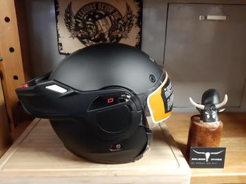 Beon stratos helm mat zwart XL motor helm scooterhelm XL beschikbaar voor biedingen