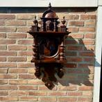 Prachtige vrijslinger regulateur klokkast, Antiek en Kunst, Ophalen of Verzenden
