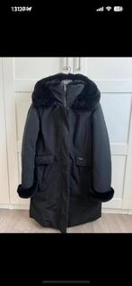 Woolrich long arctic coat, Zwart, Ophalen of Verzenden, Woolrich, Maat 36 (S)