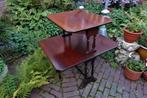 Antieke Engelse dubbele Sutherland tafel Mahoniehout c.1890, Antiek en Kunst, Antiek | Meubels | Tafels, Ophalen of Verzenden