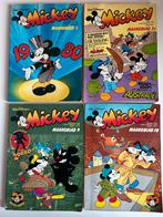 Mickey Mouse Maandblad 1978-1981 - 4 Strips, Boeken, Meerdere stripboeken, Ophalen of Verzenden, Gelezen