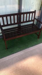 Te koop een mooie bruine tuin bank, Tuin en Terras, Tuinbanken, Ophalen, Zo goed als nieuw
