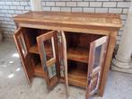 Dressoir Scrabwood / Botenhout, Huis en Inrichting, Kasten | Dressoirs, Ophalen, Met deur(en), 100 tot 150 cm, Teakhout