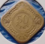 50 cent Nederlandse Antillen 1990 - Beatrix, Postzegels en Munten, Munten | Nederland, ½ gulden, Koningin Beatrix, Losse munt