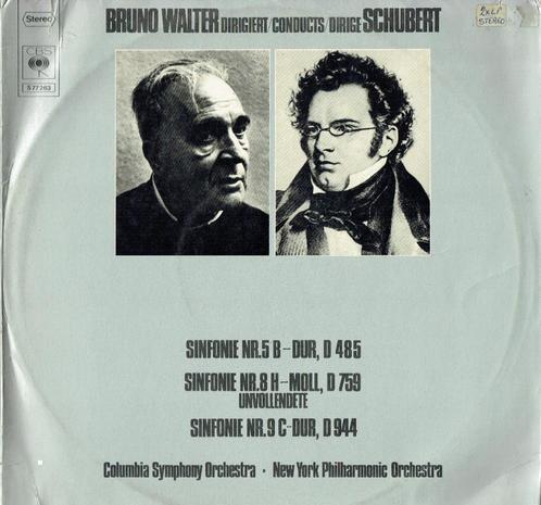 Bruno Walter Dirigiert/Conducts/Dirige Schubert 2LP, Cd's en Dvd's, Vinyl | Klassiek, Zo goed als nieuw, Romantiek, Kamermuziek