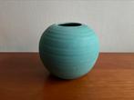 Pieter Groeneveldt: groene vaas, mod. 51 C ca. 12 cm  1935, Ophalen of Verzenden