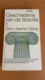 Geschiedenis van de filosofie 1 - Hans Joachim Störig, Ophalen of Verzenden, Algemeen