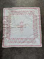 Geborduurd vintage Kerst tafelkleed, Ophalen of Verzenden, Gebruikt, Vierkant