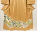 Japans vintage kimono obi quilt patchwork natuurlijke zijde, Antiek en Kunst, Verzenden