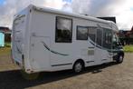 Chausson 79 EB TITANIUM HEFBED QUEENSBED NAVI 62000KM!, Fiat, Caravans en Kamperen, Campers, Douche, 6 tot 7 meter, Half-integraal