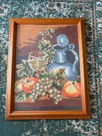 Geborduurd Stilleven Schilderij, Antiek en Kunst, Ophalen