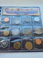 Egyptische Munten en Bankbiljetten Set, Postzegels en Munten, Munten en Bankbiljetten | Verzamelingen, Ophalen of Verzenden, Buitenland