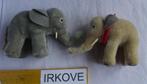 STEIFF 2 OUDE OLIFANTEN * Vintage *, Verzenden, Zo goed als nieuw, Stoffen beer, Steiff