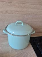 Emaille soeppan mintgroen, Huis en Inrichting, Keuken | Potten en Pannen, Ophalen of Verzenden, Nieuw, Overige materialen, Overige typen