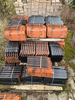 Dakpannen  Zwart, Doe-het-zelf en Verbouw, Dakpannen en Dakbedekking, Gebruikt, Steen of Klei, Ophalen of Verzenden, 15 m² of meer