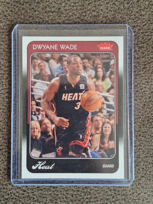 2008-09 Fleer 1988 Retro #58 Dwyane Wade, Verzamelen, Sportartikelen en Voetbal, Nieuw, Spelerskaart, Overige sporten, Ophalen of Verzenden