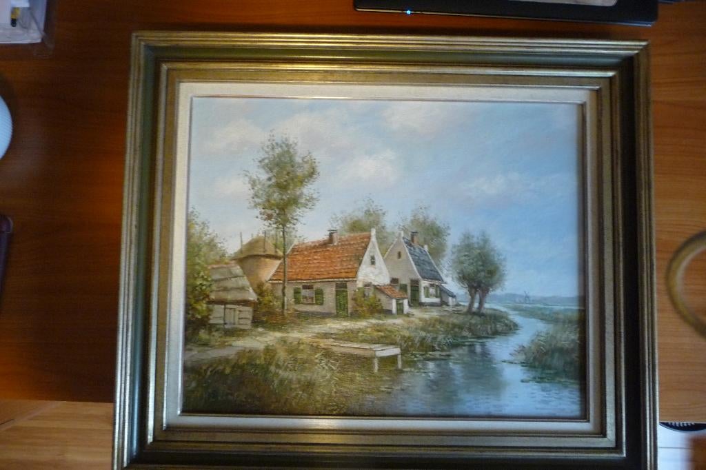 Te koop schilderij, Antiek en Kunst, Kunst | Schilderijen | Klassiek, Ophalen