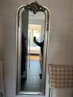 Brocante zilverkleurige spiegel met Engel, Ophalen