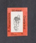 Lucifermerk Rob Rensenbrink Voetbal DWS Brugge Anderlecht., Ophalen of Verzenden, Zo goed als nieuw