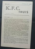 Oud Voetbal Programmaboekje KFC ADO 18 december 1949, Ophalen of Verzenden