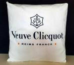 Veuve Clicquot Velours Dubbelprint Kussenhoezen 45cm., Huis en Inrichting, Ophalen of Verzenden, Nieuw, Vierkant