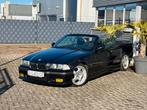 BMW 320i Cabrio E36 M-pakket 1995!!, Automaat, Achterwielaandrijving, Zwart, Cabriolet