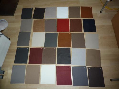 Leerstalen pakket nr 22 soepel echt leer rundleer, Hobby en Vrije tijd, Stoffen en Lappen, Nieuw, Leer of Kunstleer, 30 tot 120 cm