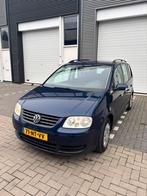 Volkswagen Touran 1.6 85KW 2004 Blauw, Stof, 74 €/maand, 4 cilinders, Blauw