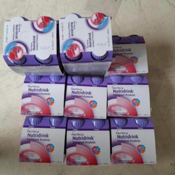Nutricia Nutridrink Aarbeien 48 Flesje 4 x 125ml, Diversen, Levensmiddelen, Ophalen