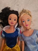 2 ZGAN Barbie Prinsessen Poppen, Ophalen of Verzenden, Zo goed als nieuw, Barbie