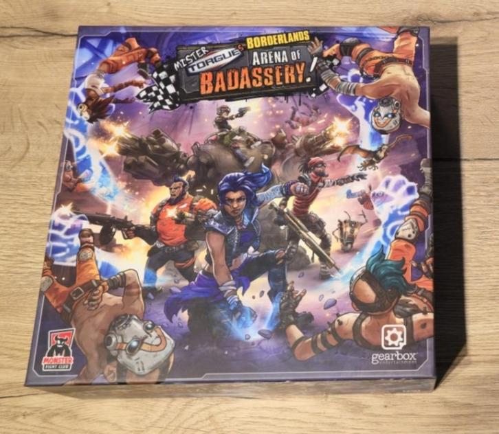 Borderlands: Mister Torgue's Arena of Badassery + MEER !!!!!, Hobby en Vrije tijd, Gezelschapsspellen | Bordspellen, Zo goed als nieuw