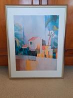 Ton Schulten reproductie in lijst, Ophalen