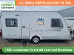 Knaus sudwind premium line 450 MOVER + VOORTENT + FRANSBED, Caravans en Kamperen, Caravans, Hordeur, Rondzit, Bedrijf, 6 tot 7 meter
