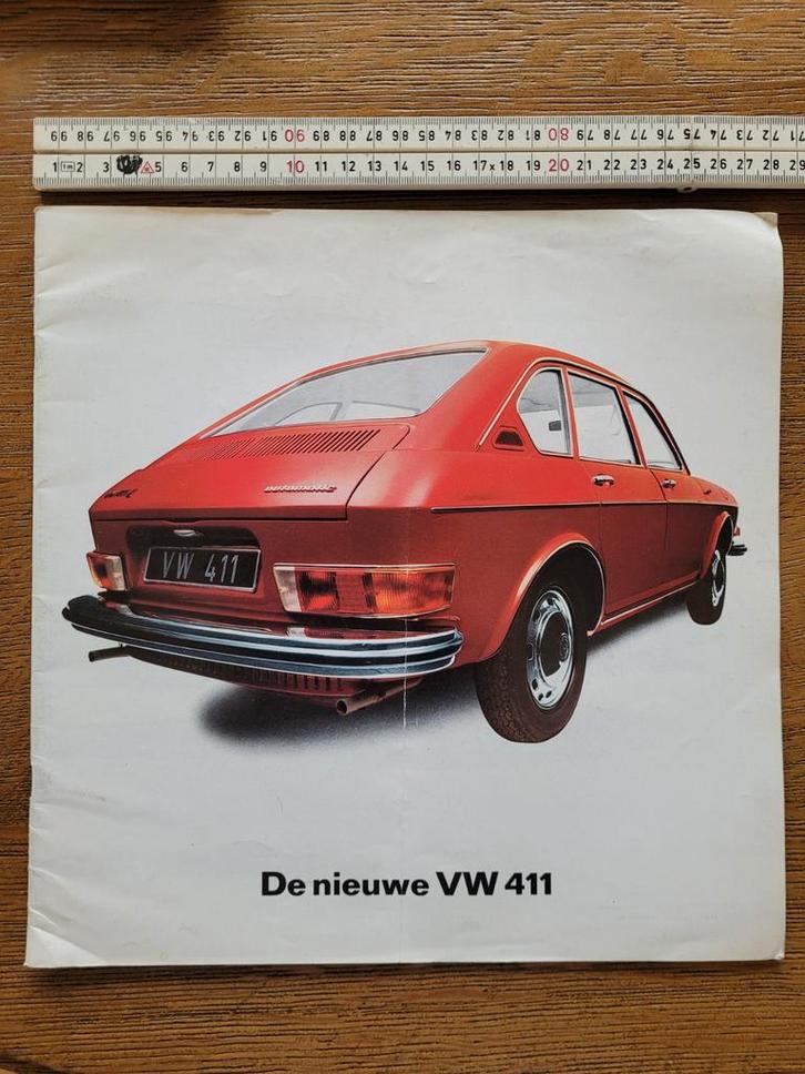 5 VW KEVER EN VARIANT folders 1968/69, Boeken, Auto's | Boeken, Volkswagen, Ophalen of Verzenden
