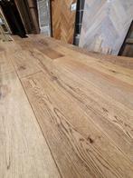 WEEKAANBIEDING! EIKEN VINTAGE VLOER, RUSTIEK HANDGESCHRAAPT,, Ophalen of Verzenden, Nieuw, 75 m² of meer