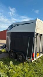 Atec Starline 1,5 paards trailer met camera en zadelkamer, Dieren en Toebehoren, Ophalen, Gebruikt, 1½-paards trailer
