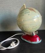 Vintage Wereldbol met verlichting, Ophalen of Verzenden