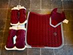 Kentucky velvet bordeaux set dekje beschermers oornetje, Ophalen of Verzenden, Nieuw