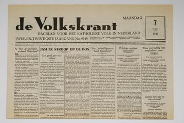 7 juli 1941 - De Volkskrant | Heruitgave 1994 beschikbaar voor biedingen