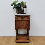 Vintage landelijk nachtkastje bijzetkastje met marmer blad 6, Valkenswaard, Gebruikt, Info@flashbackfurniture.nl, Flashback Fruniture