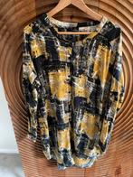 Lange blouse / tuniek met abstracte print – DrDenim, Dr denim, Zwart, Maat 42/44 (L), Ophalen of Verzenden