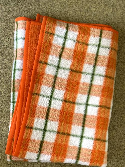 wollen deken - Zaalberg, Huis en Inrichting, Woonaccessoires | Plaids en Woondekens, Gebruikt, Ophalen