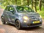Fiat 500 0.9 Twinair 2011 Blauw, Voorwielaandrijving, Stof, Zwart, 24 km/l