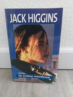 Jack Higgins - De Griekse moordenaar, Ophalen of Verzenden, Zo goed als nieuw, Jack Higgins